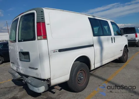 2002 Chevrolet Express from USA, damaged, VIN 1GCGG25R821178801